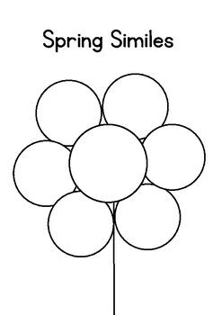 Spring Similes: Creative Writing by Groovy 2nd Grade | TPT