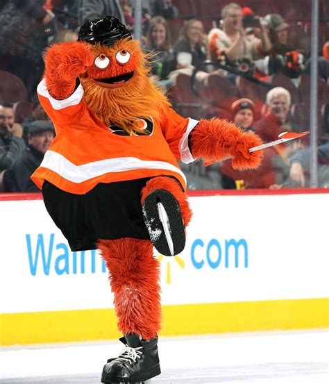 How Philadelphia Flyers mascot Gritty ... | Philadelphia flyers hockey ...