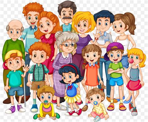 Extended Family Clip Art, PNG, 800x675px, Extended Family, Art, Cartoon, Child, Doll Download Free