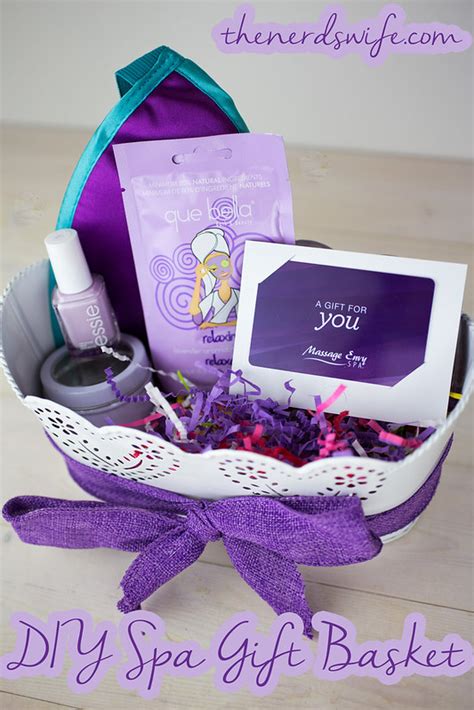 DIY Spa Gift Basket - The Nerd's Wife