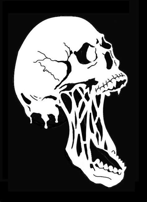 Skulls Airbrushing - FREE Skull | Skull art drawing, Skull stencil, Skulls drawing