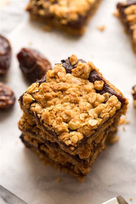 Gluten Free Date Squares - A Saucy Kitchen