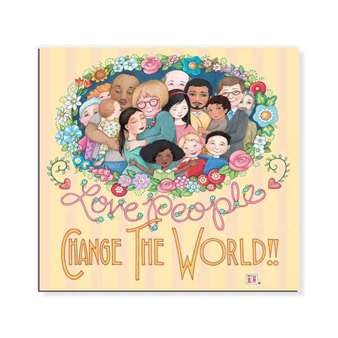 Change the World Magnet | Mary Engelbreit Store