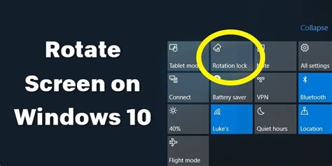 How To Rotate Windows