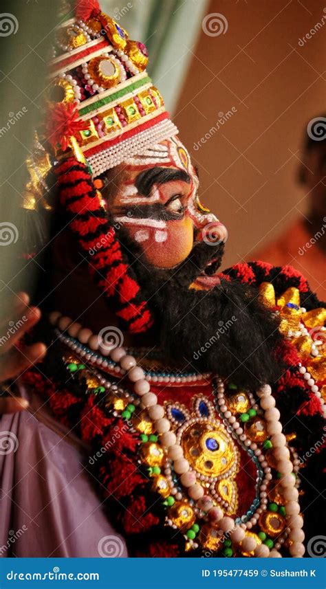 Yakshagana editorial stock image. Image of temple, christmas - 195477459