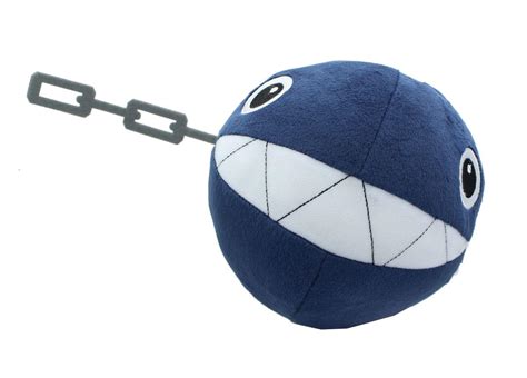 Super Mario All Star Collection Chain Chomp 5-Inch Plush | eBay