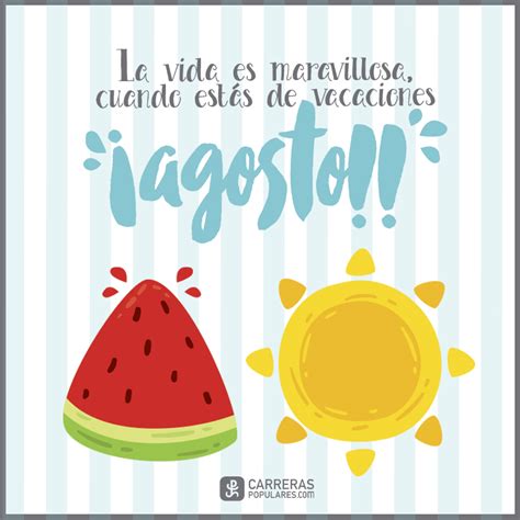 Frase - ¡La vida es maravillosa! Felices vacaciones