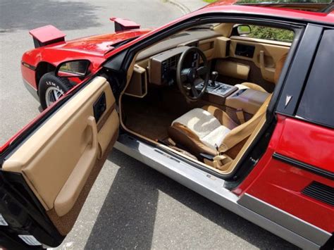 1985 PONTIAC FIERO GT 4 speed. 40,700 Original Miles. Rare interior! NO ...