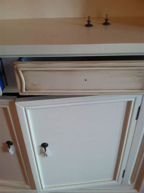 Starting to antique some built-in cabinetry | Cabinetry, Decor, Home decor