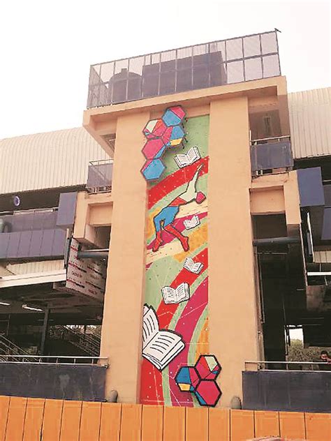 Delhi follows trend as artwork adorns city’s new metro stations | Art-and-culture News - The ...