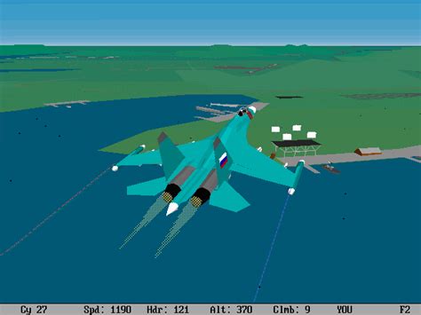 Download Su-27 Flanker | DOS Games Archive