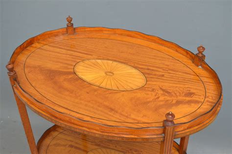 Antique Victorian Satinwood Tray Table for sale at Pamono