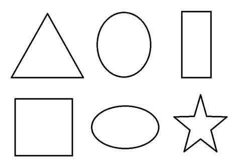 Basic Geometric Shapes: Educational Coloring Pages | Shape coloring pages, Geometric coloring ...