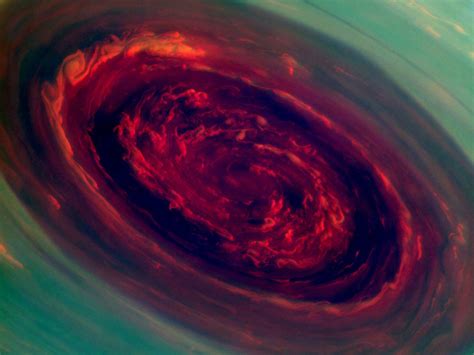 NASA Probe Gets Close-Up Views of Large Hurricane on Saturn | NASA Jet ...