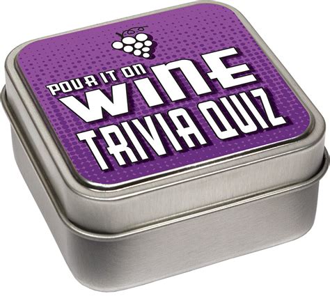 Franmara Product Number 6188 Wine Trivia Quiz Cards