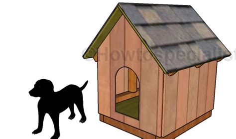 Small Dog House Plans | HowToSpecialist - How to Build, Step by Step DIY Plans