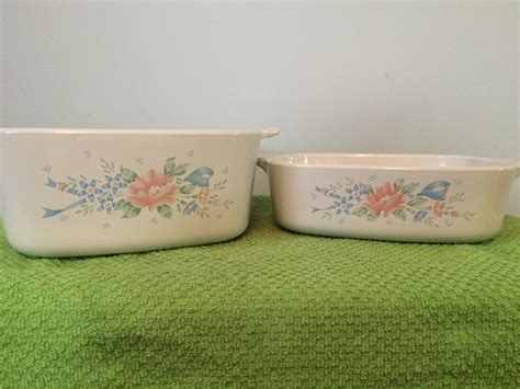 beautiful two piece set of vintage corningware in Symphony pattern | Corningware, Bowl, Vintage