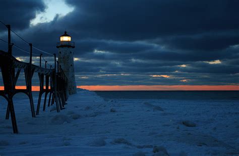 Manistee Lighthouse 3 Photograph by Allan Lovell - Pixels