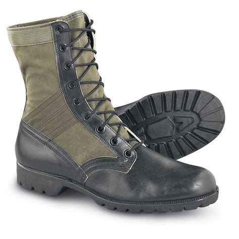 New U.S. Military Vietnam-era Jungle Boots - 111035, at Sportsman's Guide