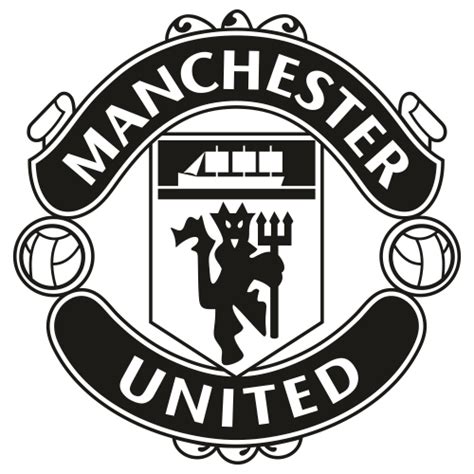 Manchester United FC Black SVG | Manchester United FC Black vector File