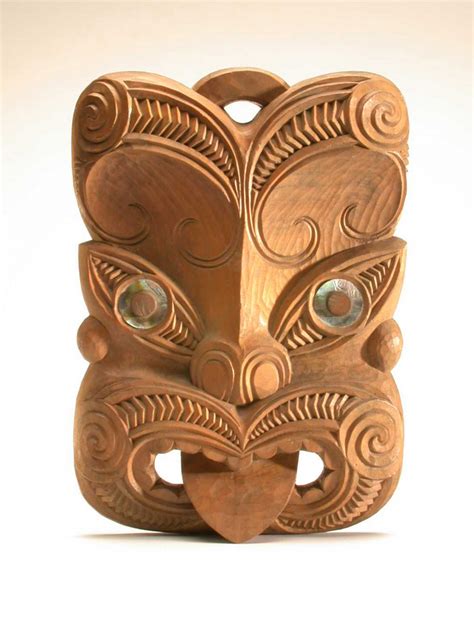 Maori Mask, New Zealand | Object Lessons - Ceremony & Celebration: Puppets & Masks