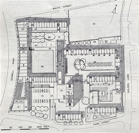 Layout of the estate | BARBICAN LIVING