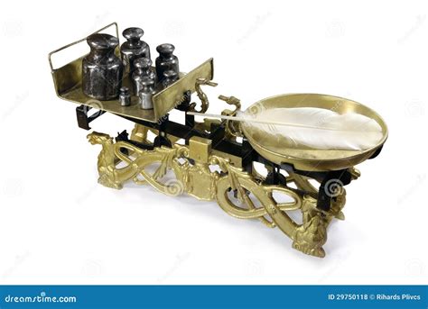 Old Fashioned Weighing Scales Royalty Free Stock Photos - Image: 29750118