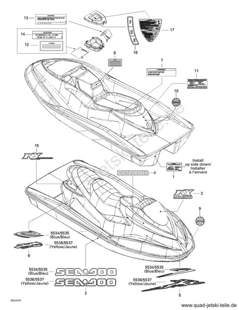 Sea Doo Jet Ski Parts Diagram