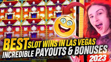 Best Slot Machine Wins In Las Vegas 2023 || Jaw Dropping Payouts & Bonuses - YouTube