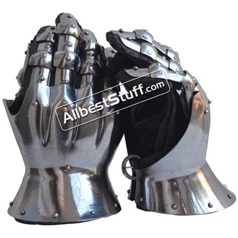 Medieval Gauntlets Armor Metal Plate Gloves Knight Reenactment SCA