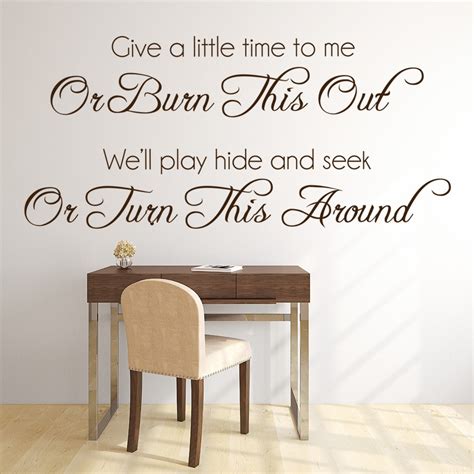 Gimme Love Ed Sheeran Song Lyrics Wall Sticker