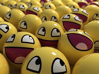HD wallpaper: laughing emoji toy lot, humor, memes, face, smiling, awesome face | Wallpaper Flare