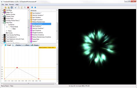 TimelineFX Particle Effects Editor - RigzSoft - Particle Effects Software and Particle Shapes