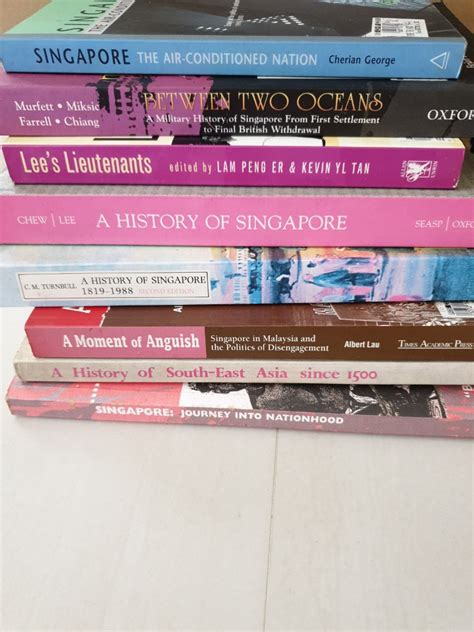 Assorted Singapore History books, Hobbies & Toys, Books & Magazines ...