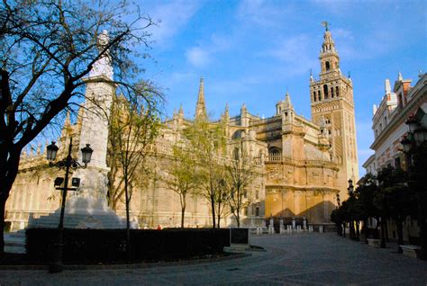 Sevilla Cathedral Barcelona Cathedral, Big Ben, Spain, Building, Landmarks, Travel, Sevilla ...