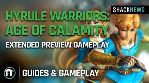 Hyrule Warriors: Age of Calamity preview gameplay of Zelda, Impa, & Link | Shacknews