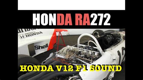 F1 sound" Legend of HONDAF1" HONDA RA272 engine warming up - YouTube