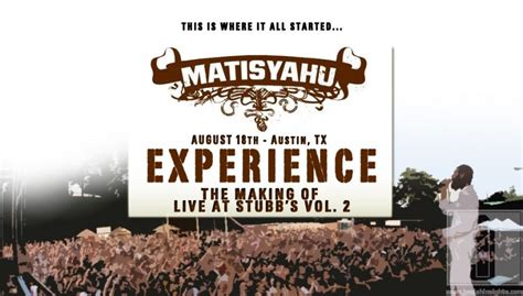 MATISYAHU Live At Stubb’s: Vol 2 | Jewish Insights