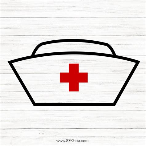 Nurse Hat SVG Clipart – SVGista