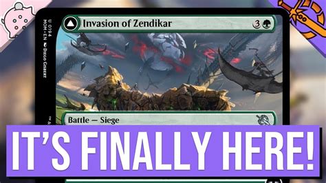 It's Finally Here! New Battle Card Type | Invasion of Zendikar | March ...