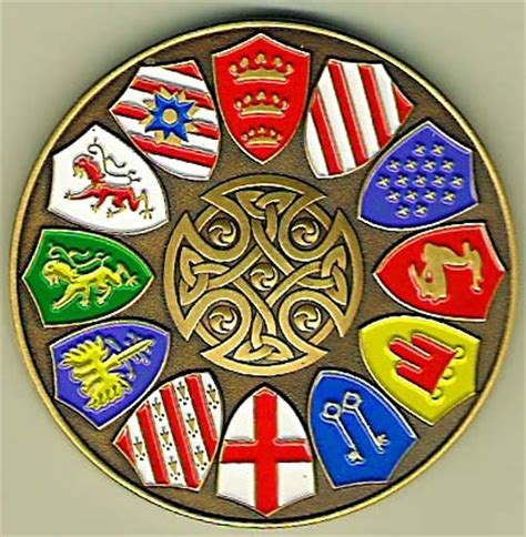 (TB4NYJR) Knights of the Round Table Geocoin - Knights of the Round Table Geocoin