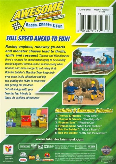 Awesome Adventures Vol. 2: Races, Chases & Fun (DVD 2012) | DVD Empire