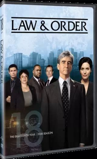 Law & Order: Season 18 | Television Series Page | DVD, Blu-ray, Digital ...