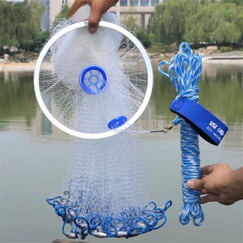 Top Selling Fishing Nets Monofilament Hand Rope Fish Net Crab Traps Reinforced Seal Landing Net ...