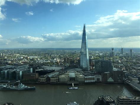 The Shard from the Sky Garden, London : europe