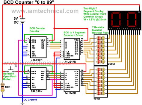 Common Anode Circuit Diagram