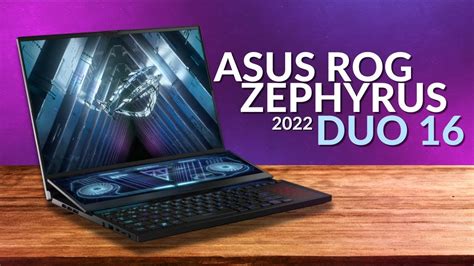 MultiTask Gaming Laptop Asus ROG Zephyrus Duo 16 (2022), 53% OFF