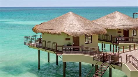 Palafitos Overwater Bungalows Mexico - El Dorado Maroma Luxury Resort ...