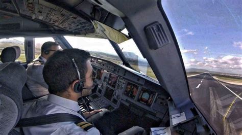 Airbus A320 Cockpit Takeoff from London Heathrow (POWERFUL) | Cockpit ...