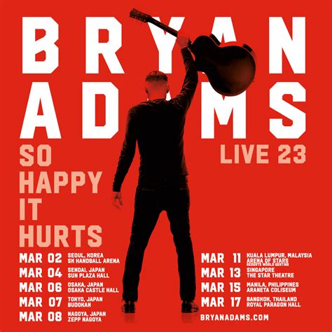 S.E. ASIA TOUR 2023 | Bryan Adams